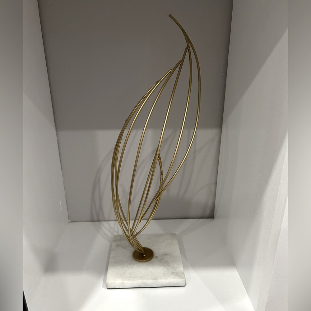 Metal abstract sculpture Decor